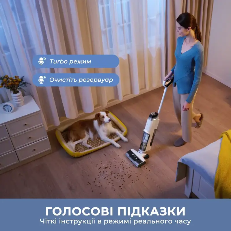 Бездротовий мийний пилосос Wet&Dry Vacuum Cleaner Mova K10 Pro - фото - №9