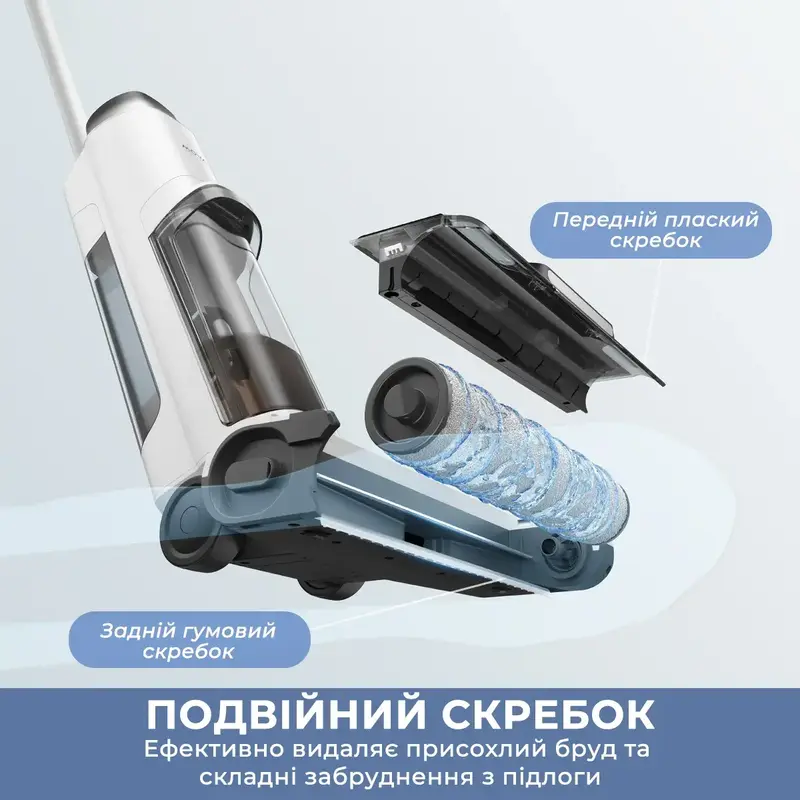 Бездротовий мийний пилосос Wet&Dry Vacuum Cleaner Mova K10 Pro - фото - №8
