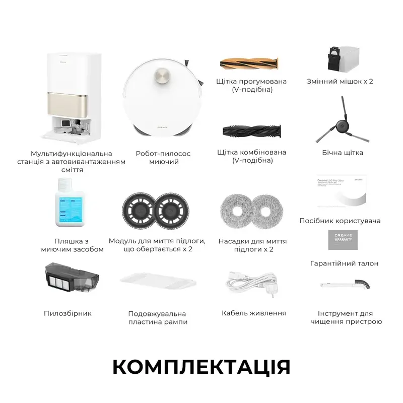 Робот-пылесос моющий Dreame Bot L50 Pro Ultra - фото - №15