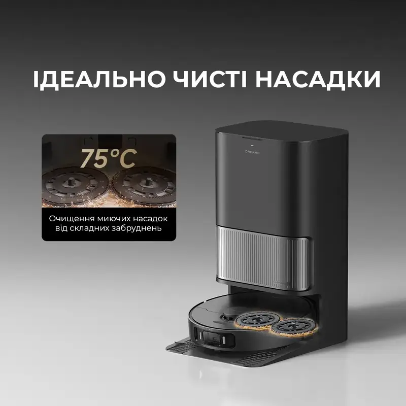 Робот-пилосос Dreame Bot L40 Ultra AE White - фото - №7