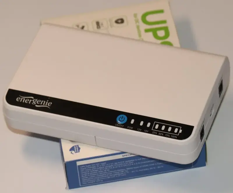 Джерело безперебійного живлення 12/15В EnerGenie (EG-UPS-DC18) - фото - №5
