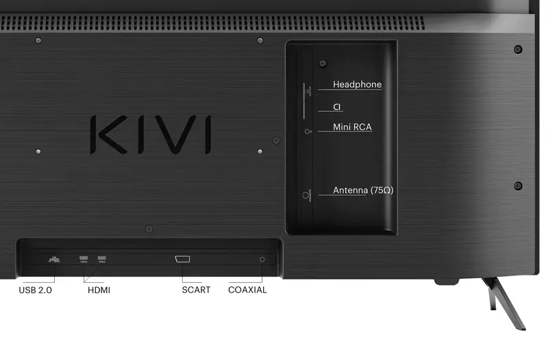 Телевизор Kivi 32" HD (32H550NB) - фото - №9