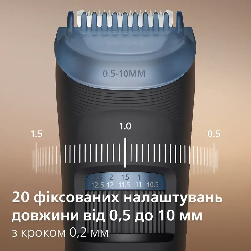 Тример для бороди PHILIPS BT3617/15 серії 3000 - фото - №3