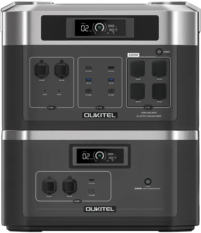 Батарейний модуль для зарядної станції 2000 Вт OUKITEL (B2000E) - фото - №3