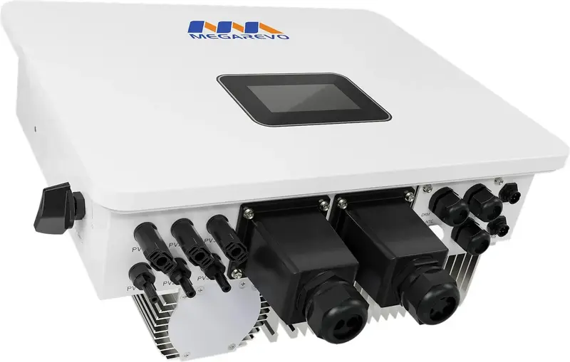 Гібридний сонячний інвертор 8кВт + WiFi модуль MEGAREVO (R8KL1D-G2) - фото - №4