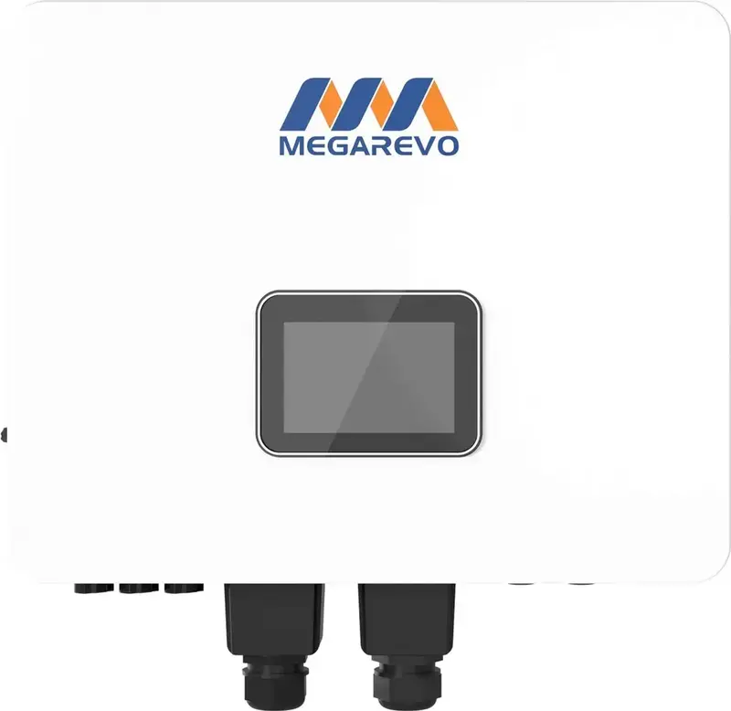 Гібридний сонячний інвертор 8кВт + WiFi модуль MEGAREVO (R8KL1D-G2) - фото - №0