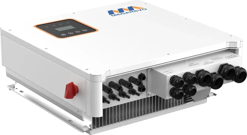 Гібридний трифазний високовольтний сонячний інвертор 12кВт + WiFi модуль MEGAREVO (R12KH3) - фото - №3