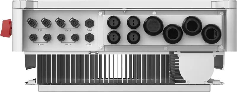 Гібридний трифазний високовольтний сонячний інвертор 15кВт + WiFi модуль MEGAREVO (R15KH3) - фото - №4