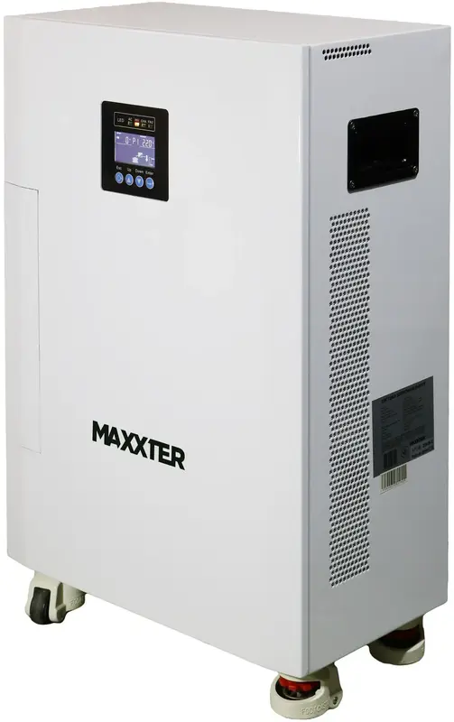 Система резервного електроживлення 5кВт/10кВт*год Maxxter (AYG10-5KW) - фото - №0