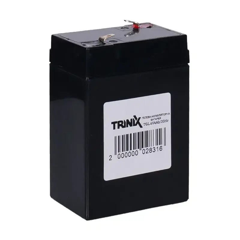 Акумуляторна батарея TGL6V4Ah/20Hr TRINIX GEL - фото - №2