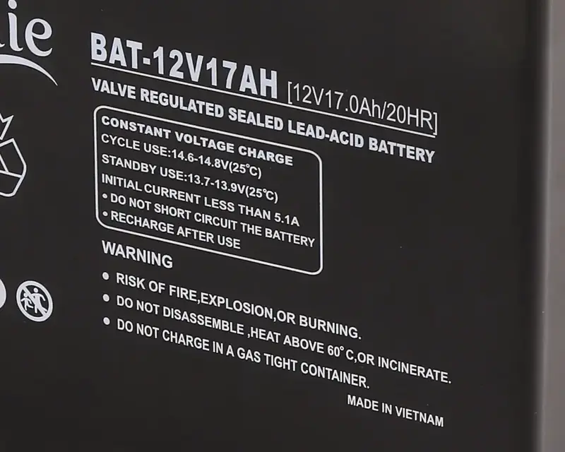 Акумуляторна батарея 12 В 17 Aгод EnerGenie (BAT-12V17AH-) - фото - №1