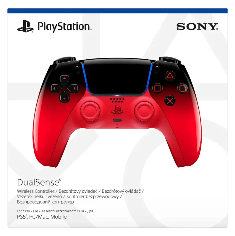 Геймпад PlayStation 5 Dualsense BT Techno Red - фото - №5