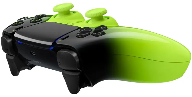 Геймпад PlayStation 5 Dualsense BT Remix Green - фото - №1