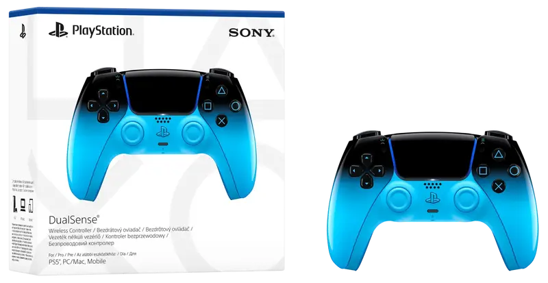 Геймпад PlayStation 5 Dualsense BT Rhythm Blue - фото - №5