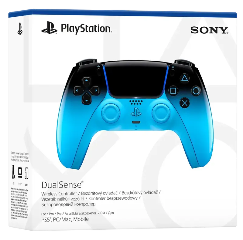 Геймпад PlayStation 5 Dualsense BT Rhythm Blue - фото - №6
