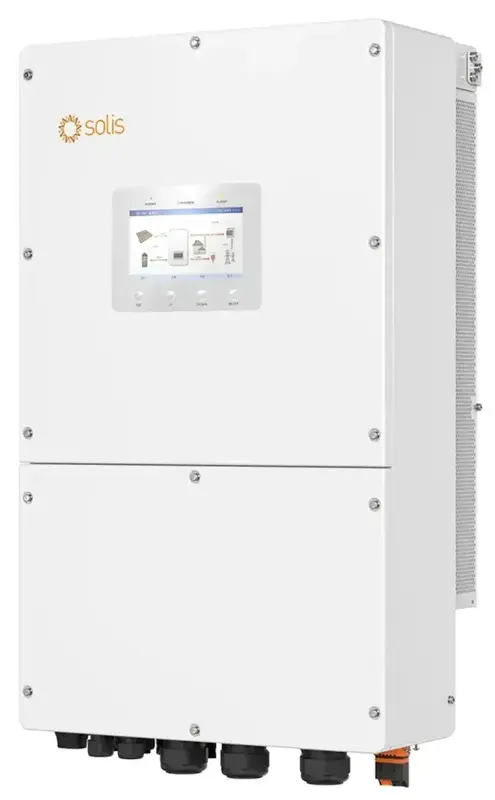 Гібридний інвертор SOLIS S6-EH3P50K-H 50KW HV-battery 4 MPPT Wi-Fi 220/380V Трифазний - фото - №0