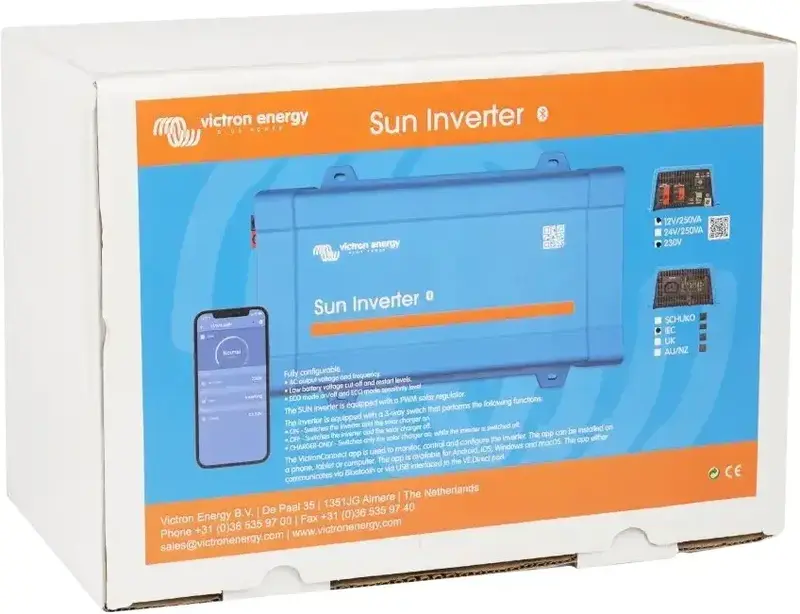 Інвертор Victron Energy Sun Inverter 12/250-15 - фото - №4