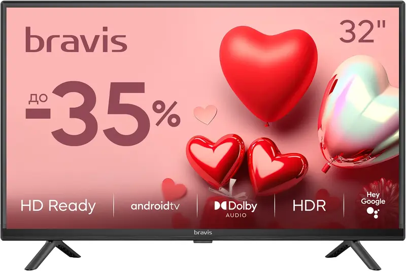 Телевізор BRAVIS 32K5000H - фото - №0