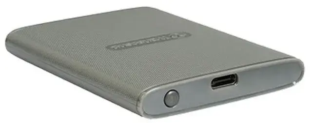 Зовнiшнiй SSD Transcend 1TB USB 3.2 Gen 2x2 Type-C ESD360C R2000/W2000MB/s Сірий - фото - №2