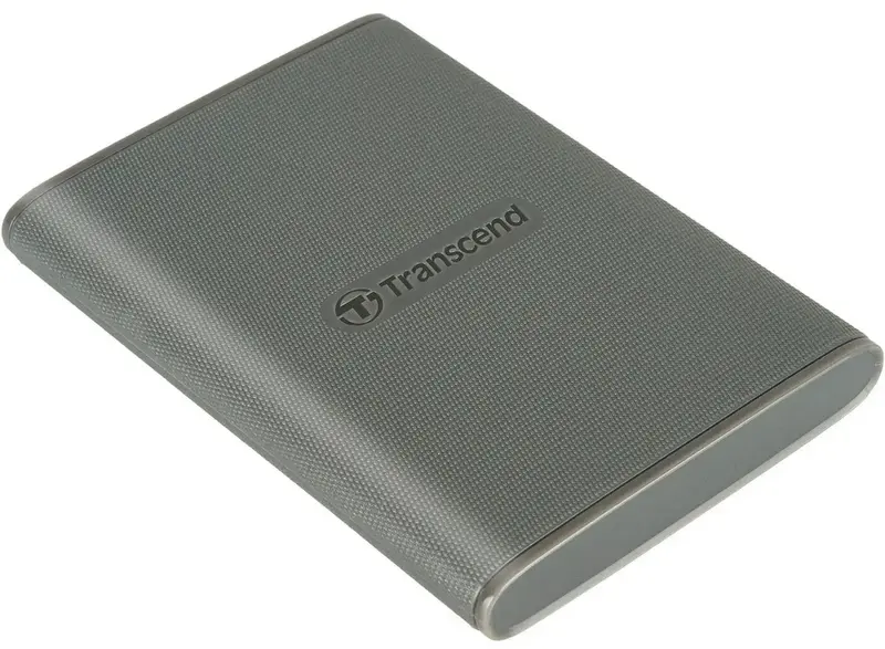 Зовнiшнiй SSD Transcend 1TB USB 3.2 Gen 2x2 Type-C ESD360C R2000/W2000MB/s Сірий - фото - №1