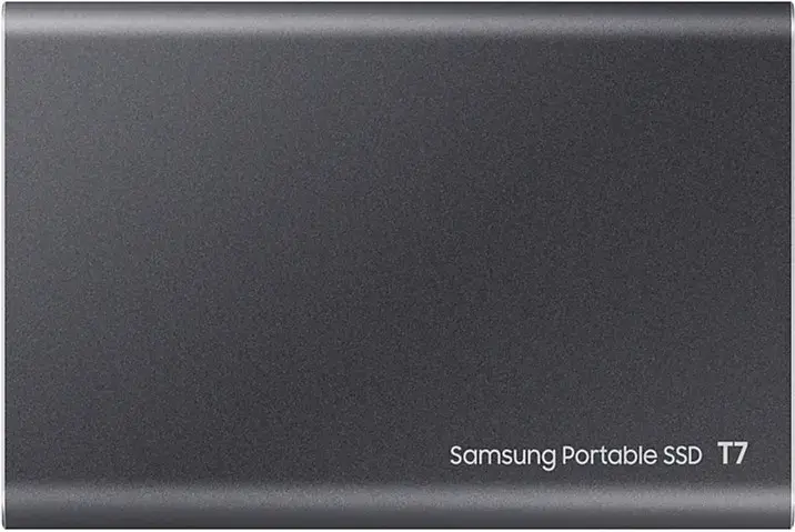 Зовнiшнiй SSD Samsung T7 Shield 4Tb USB 3.2 Type-C сiрий - фото - №1