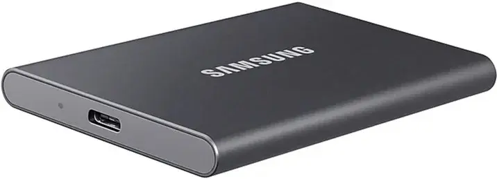 Зовнiшнiй SSD Samsung T7 Shield 4Tb USB 3.2 Type-C сiрий - фото - №2