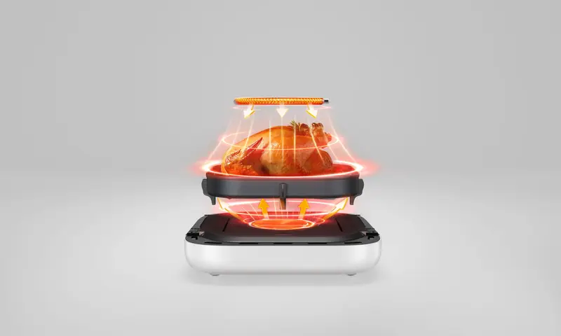 Мультипечь MOVA AeroChef FD10s Pro White - фото - №44
