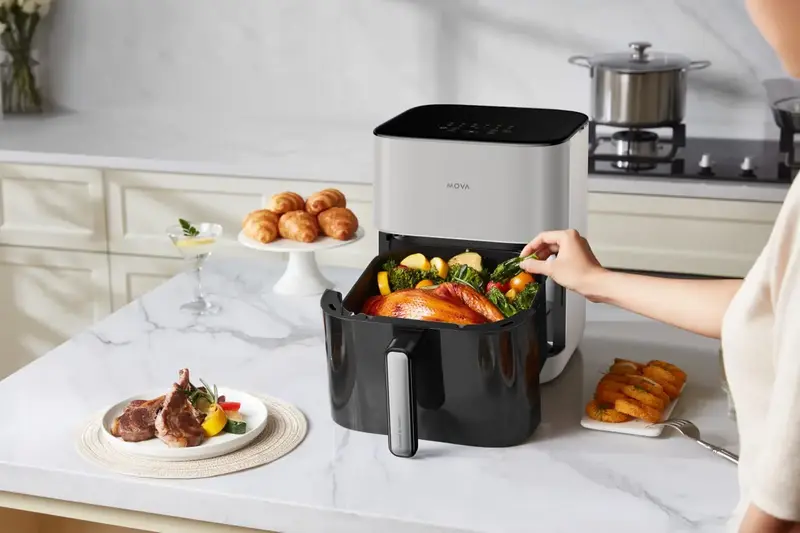 Мультипечь MOVA AeroChef FD10s Pro White - фото - №31