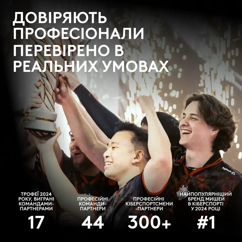 Ігрова миша LOGITECH G PRO X SUPERLIGHT 2c Compact Wireless Gaming Mouse Black - фото - №7