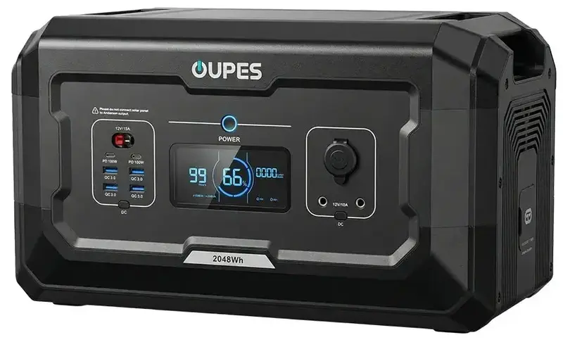 Додаткова батарея OUPES S2-BAT 2048Wh для портативної зарядної станції S1 - фото - №0