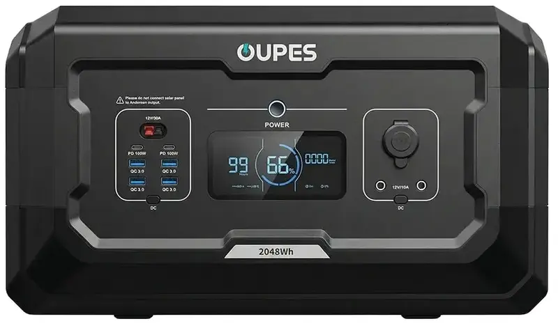 Додаткова батарея OUPES S2-BAT 2048Wh для портативної зарядної станції S1 - фото - №1