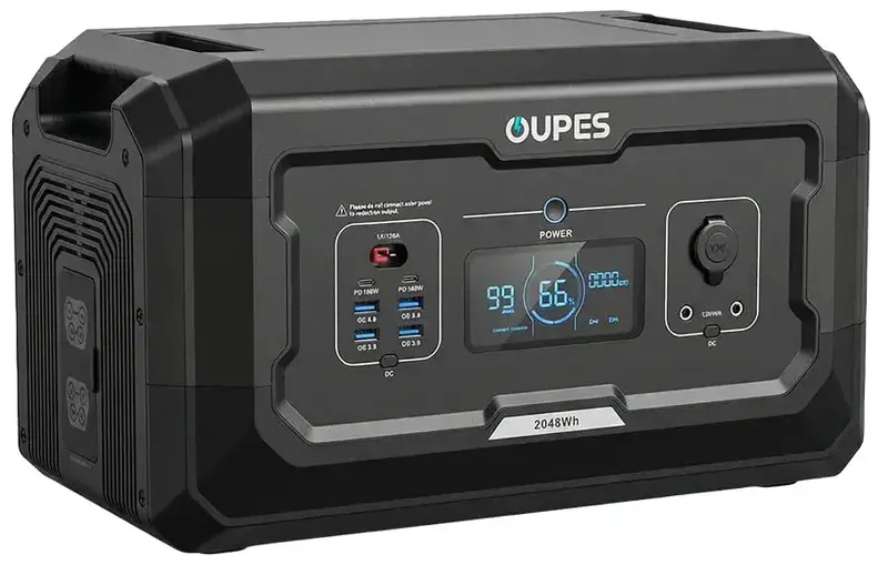 Додаткова батарея OUPES S2-BAT 2048Wh для портативної зарядної станції S1 - фото - №2