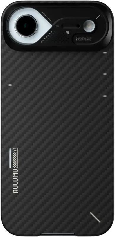 Чехол AULUMU A17 Aramid Fiber Case only for iPhone 17 Air (Black