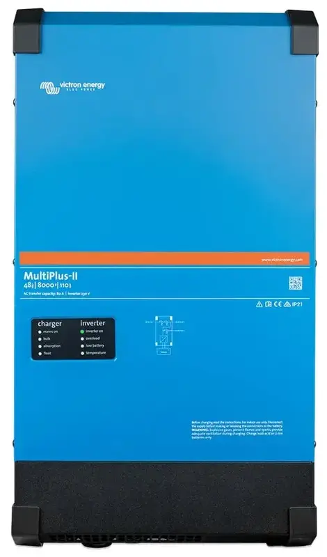 Инвертор VictronEnergy MultiPlus-II 48/8000/110-100 - фото - №0