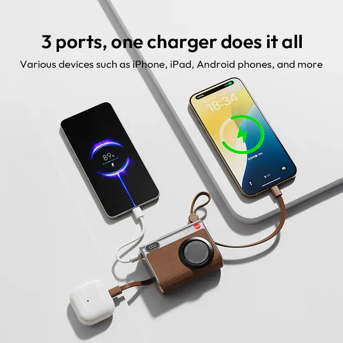 Додаткова батарея SOTHING - Міні-камера 10 000 мАгод - фото - №2