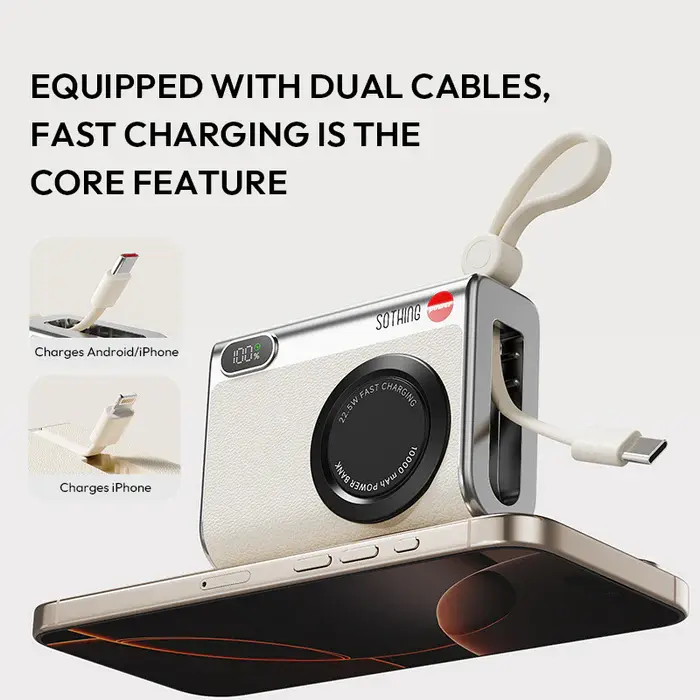 Додаткова батарея SOTHING - Міні-камера 10 000 мАгод - фото - №3