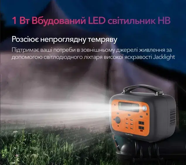 Зарядна станція 500Вт OUKITEL (P501E) - фото - №5