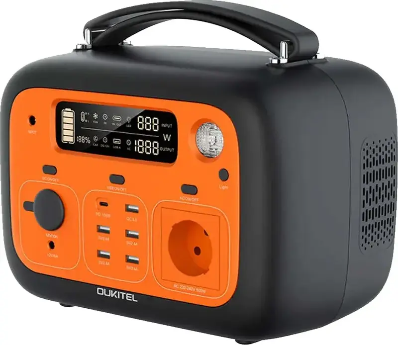 Зарядна станція 500Вт OUKITEL (P501E) - фото - №0