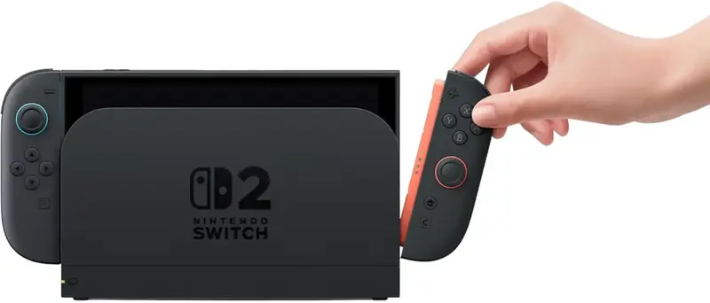 Ігрова консоль Nintendo Switch 2 червоний/синій - фото - №3