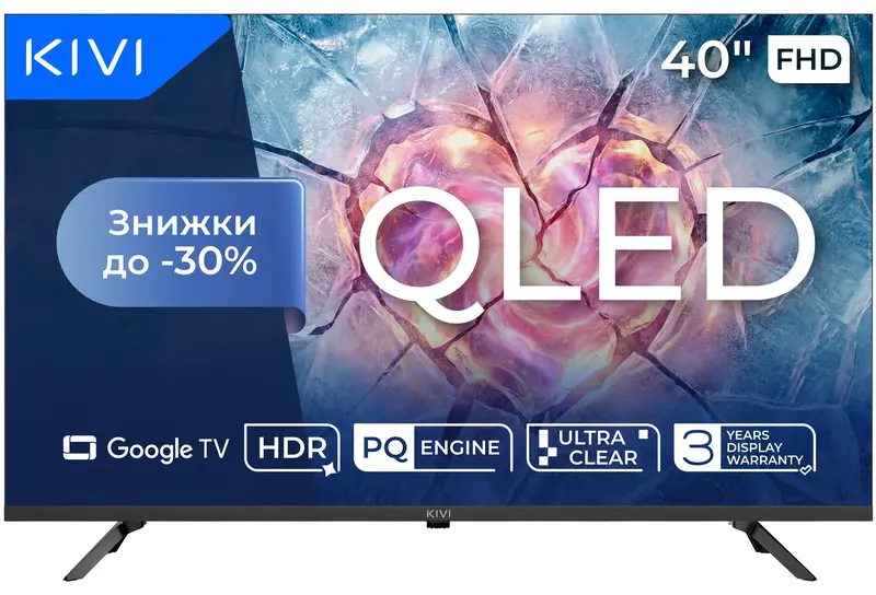 Телевізор Kivi 40F820KB - фото - №1
