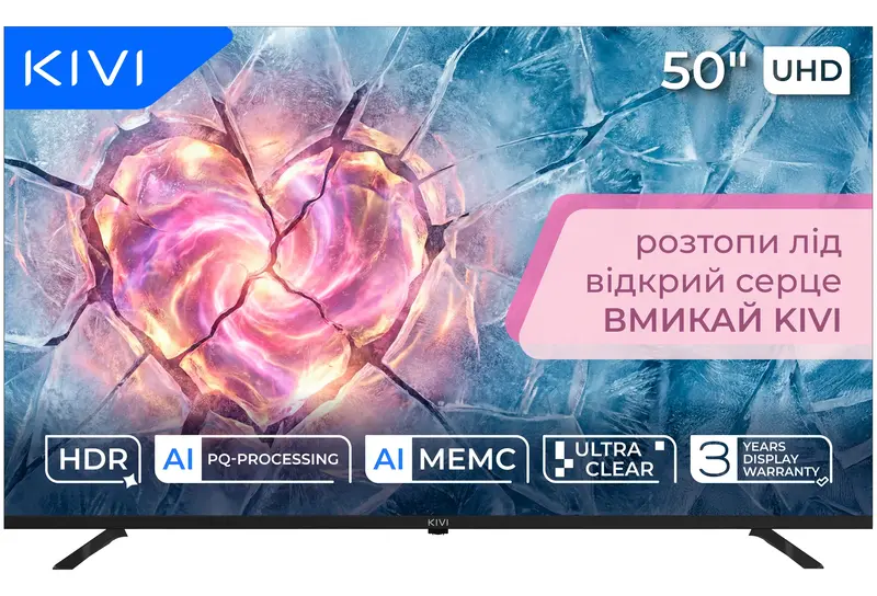Телевизор Kivi 50U800KB - фото - №0