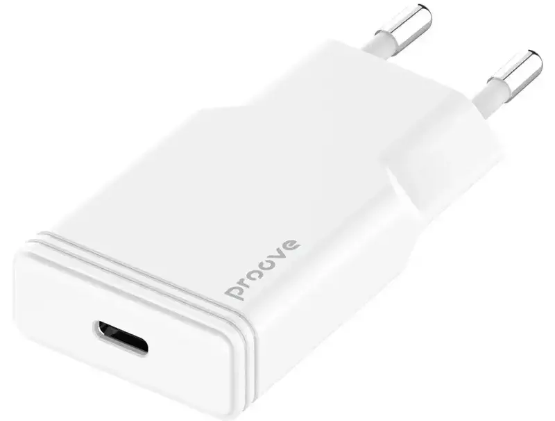 Ун.ЗП Proove Slender 20W Type-C білий - фото - №1