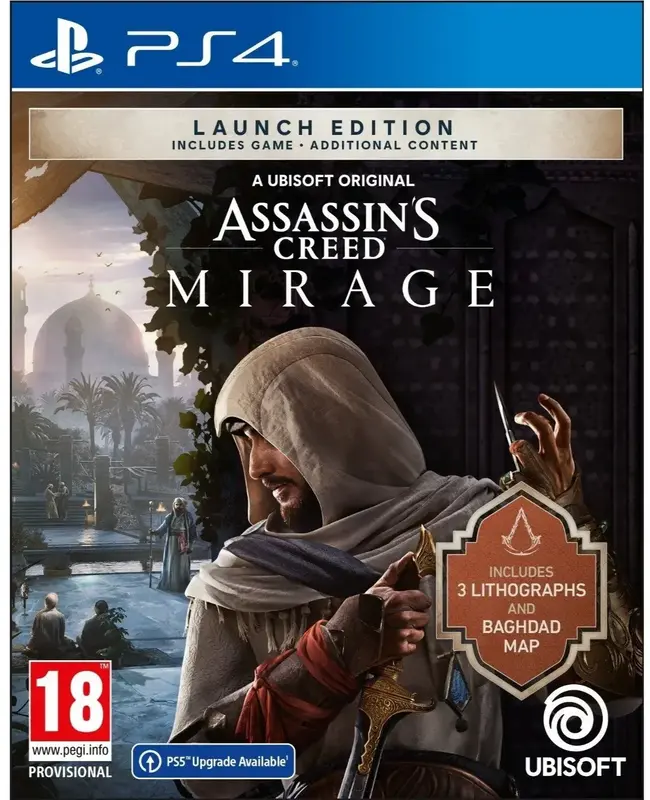 Диск PS4 Assassin's Creed Mirage Launch Edition - фото - №0