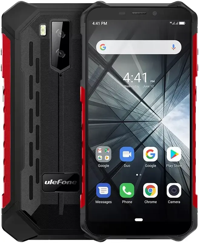 Ulefone Armor X3 2/32GB Black-Red (6937748733225) - фото - №0