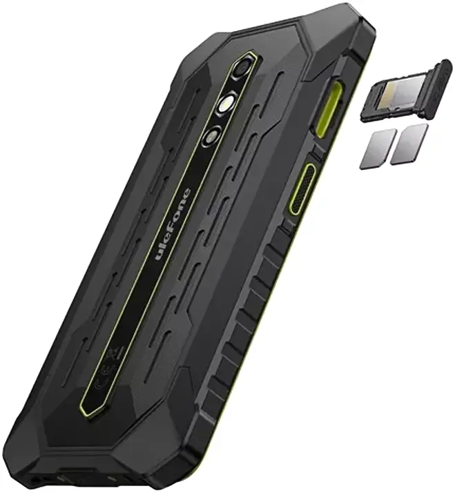 Ulefone Rugking 2 Pro 4/128GB Black-Green (6975326661027) - фото - №5
