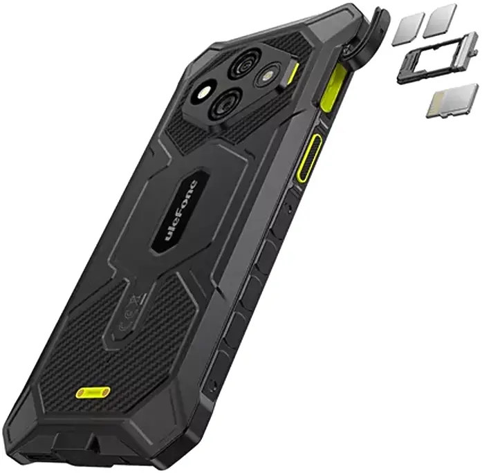 Ulefone Rugking 3 Pro 8/128GB Black-Green (6975326660952) - фото - №5