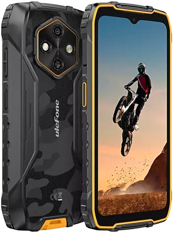 Ulefone Rugking 4 Pro 8/256GB Black-Orange (6975326660921) - фото - №3