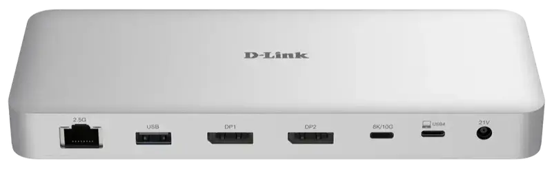 Док-станція D-Link DUF-901 USB-C 4.0, 9 портів - фото - №0