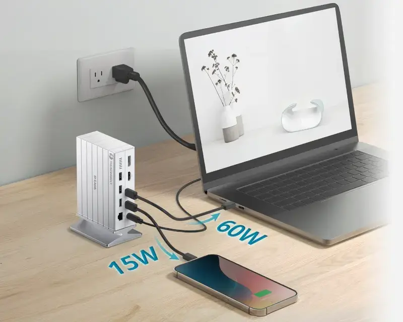 Док-станція D-Link DUF-E01 Thunderbolt 4, 14 портів - фото - №5