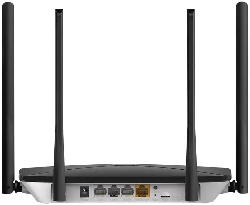 Интернет-роутер Mercusys MB115-4G N300, 4G/LTE, 3xFE LAN, 1xFE WAN - фото - №2
